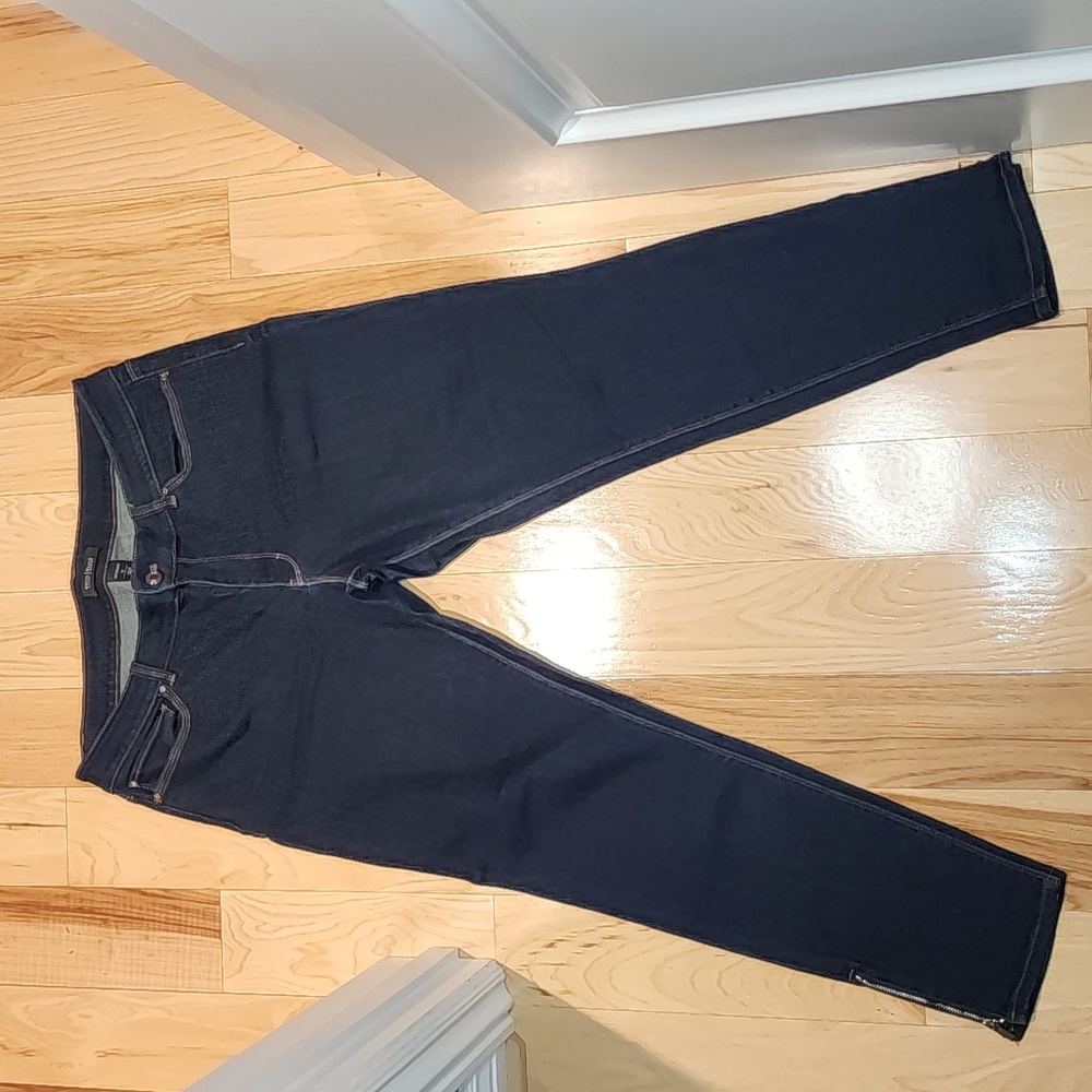 White House Black Market Dark Indigo Ankle Jeans